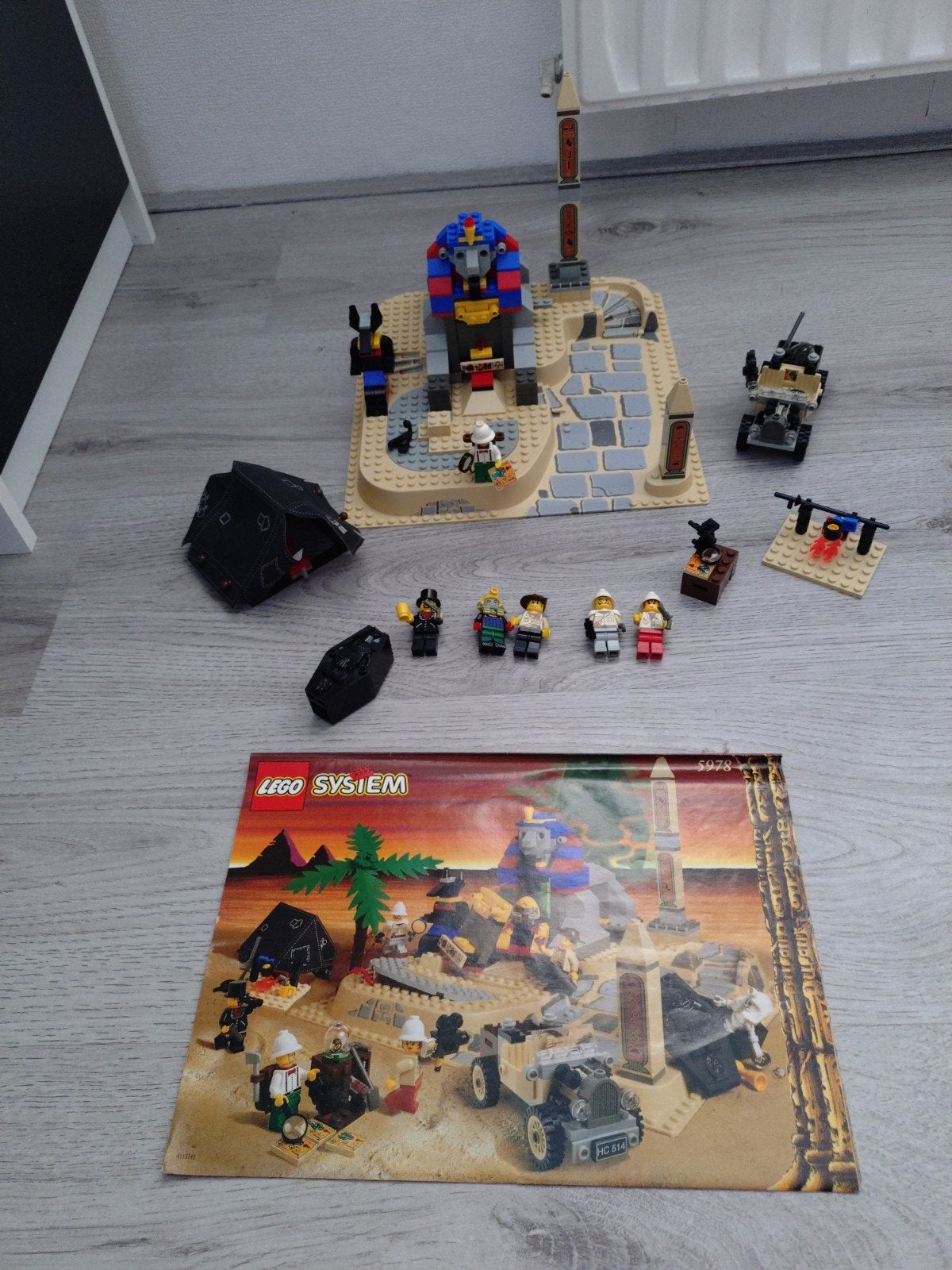 Lego System 5978 Sphinx Secret Surprise - als nieuw, Kinderen en Baby's, Speelgoed | Duplo en Lego, Compleet, Lego, Ophalen of Verzenden