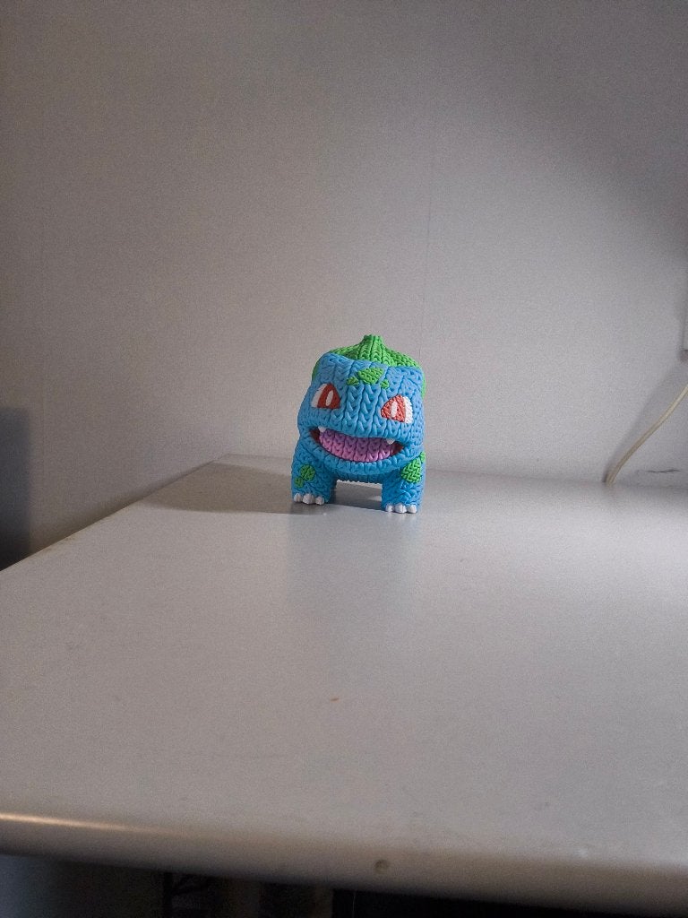 3D geprinte Pokemon Bulbasaur crochet look, Ophalen of Verzenden, Nieuw