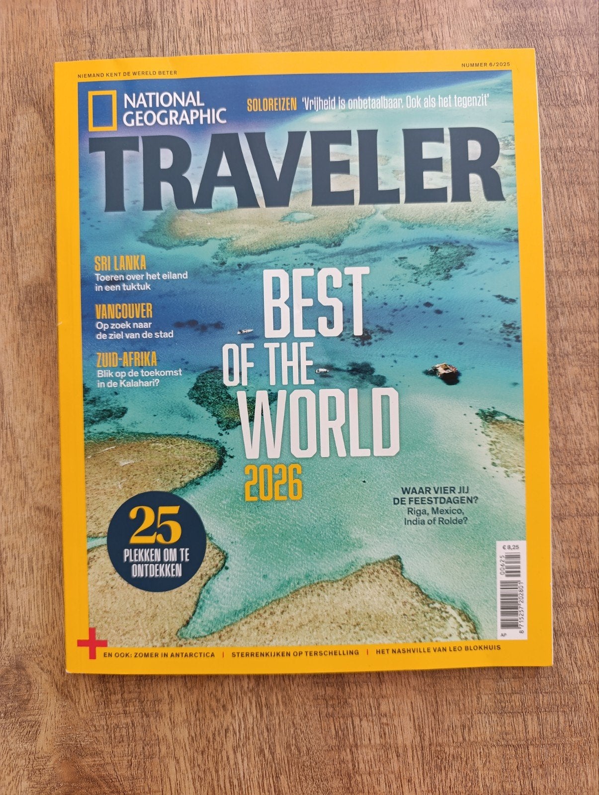 National Geographic Traveler - Nummer 6/2025, Ophalen of Verzenden, Zo goed als nieuw, Overige typen