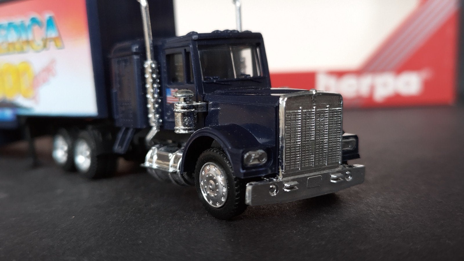 Kenworth Usa Truck 1:87 HO Herpa Pol, Verzenden, M, Zo goed als nieuw, Bus of Vrachtwagen