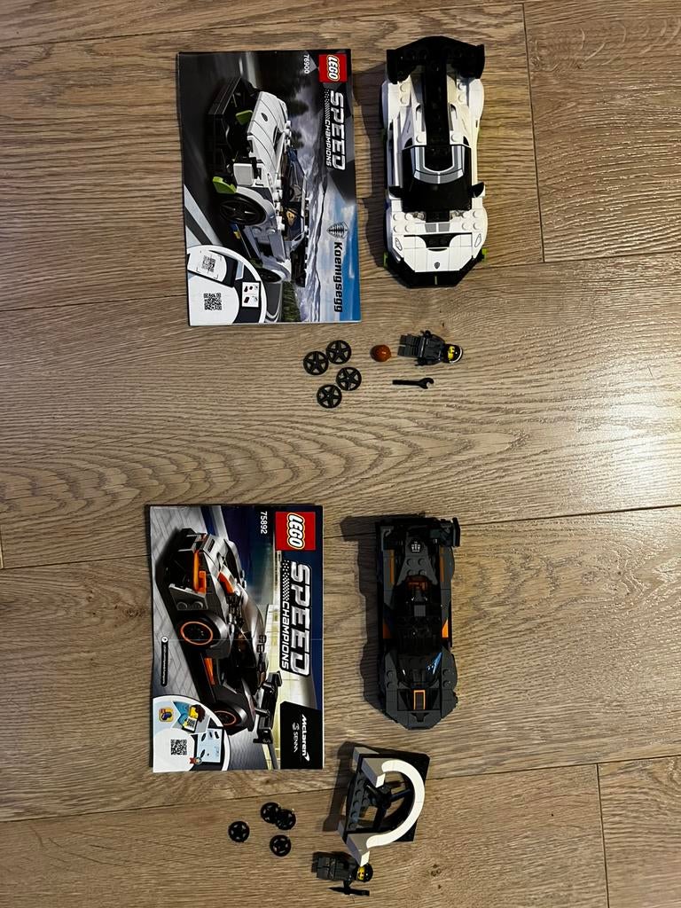Lego Speed champions 76900 75892, Compleet, Lego, Zo goed als nieuw, Complete set