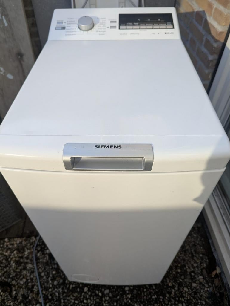 Siemens IQ500 Wasmachine bovenlader, Witgoed en Apparatuur, Wasdrogers, Ophalen of Verzenden, 85 tot 90 cm