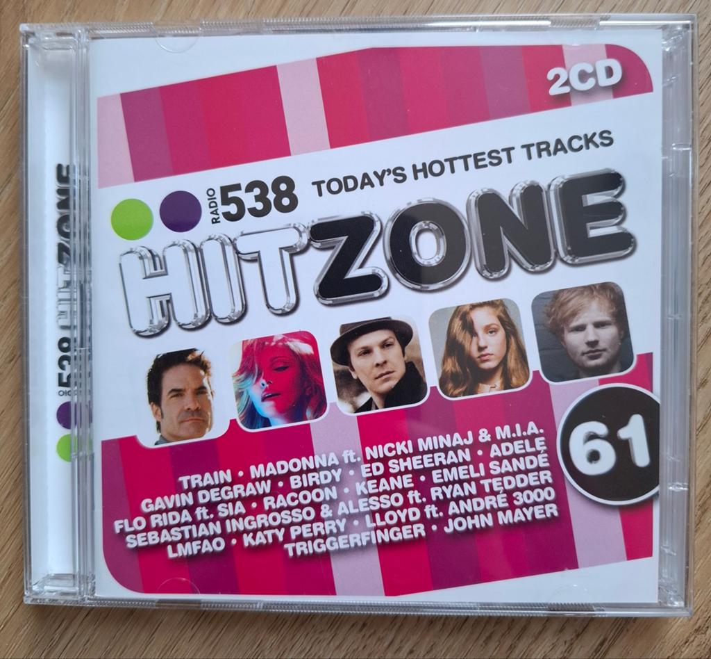 Radio 538 Hitzone 61 - 2CD (2012), Ophalen of Verzenden, Zo goed als nieuw