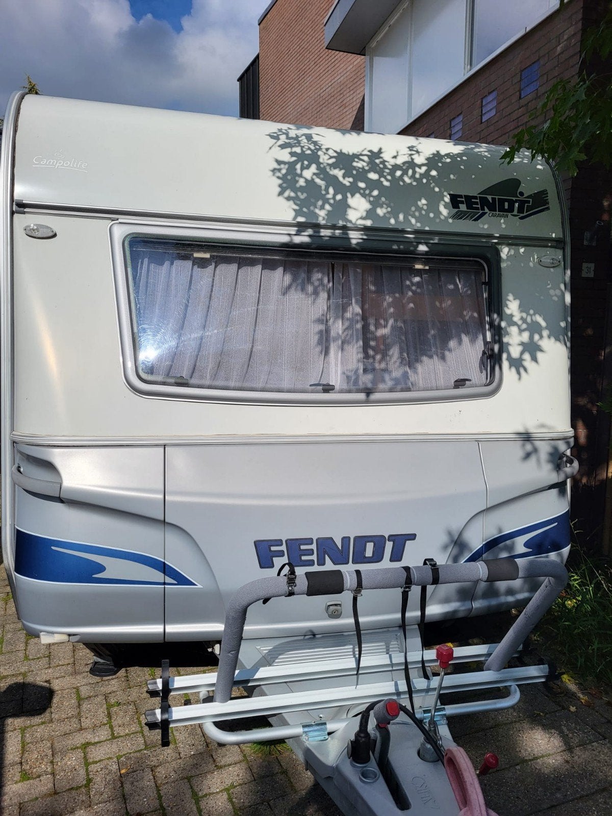 Fendt Saphir 510TK , stapelbed, Caravans en Kamperen, Caravans, Rondzit, Dwarsbed, Particulier, Fendt