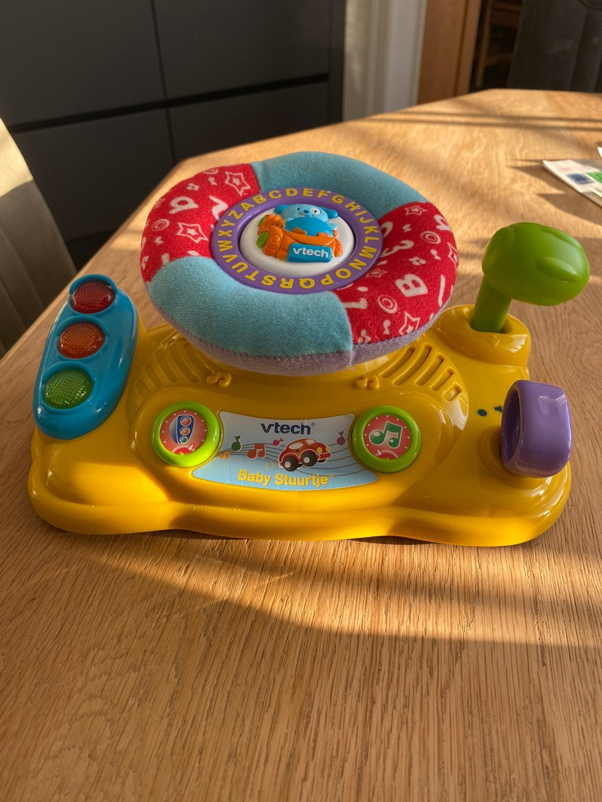 V tech auto stuurtje, Kinderen en Baby's, Speelgoed | Vtech, Ophalen of Verzenden, Zo goed als nieuw