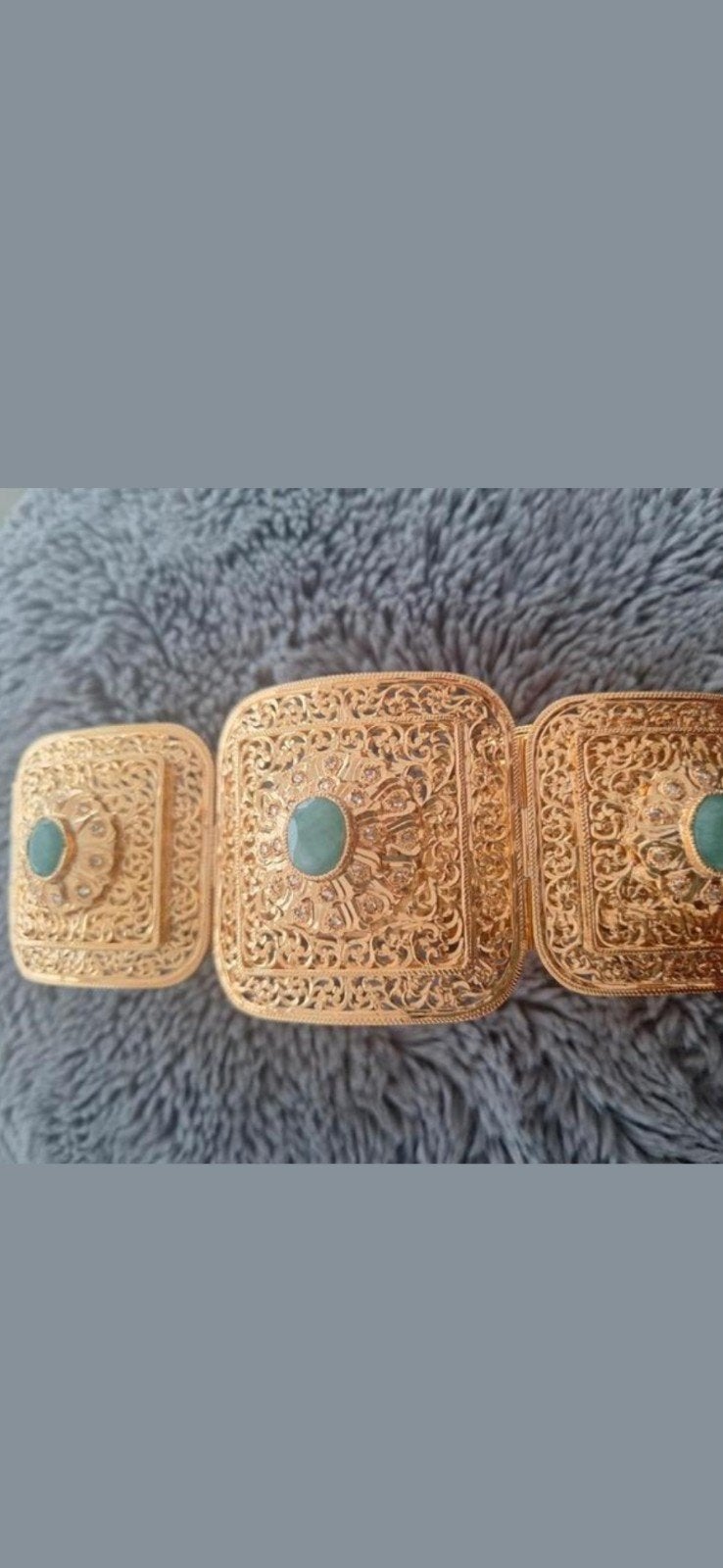 nieuwe marokkaanse riem guod met zilvere, Ophalen of Verzenden, Nieuw, Overige kleuren, 100 cm of meer
