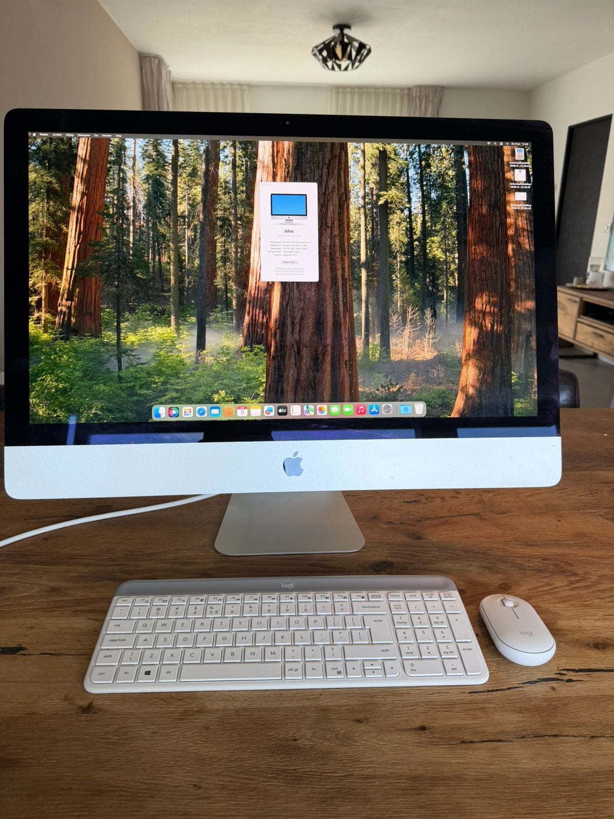 Krachtige iMac 27 inch 5K 1TB Fusion 16GB RAM 2020, IMac, Ophalen of Verzenden, Zo goed als nieuw, 27 inch