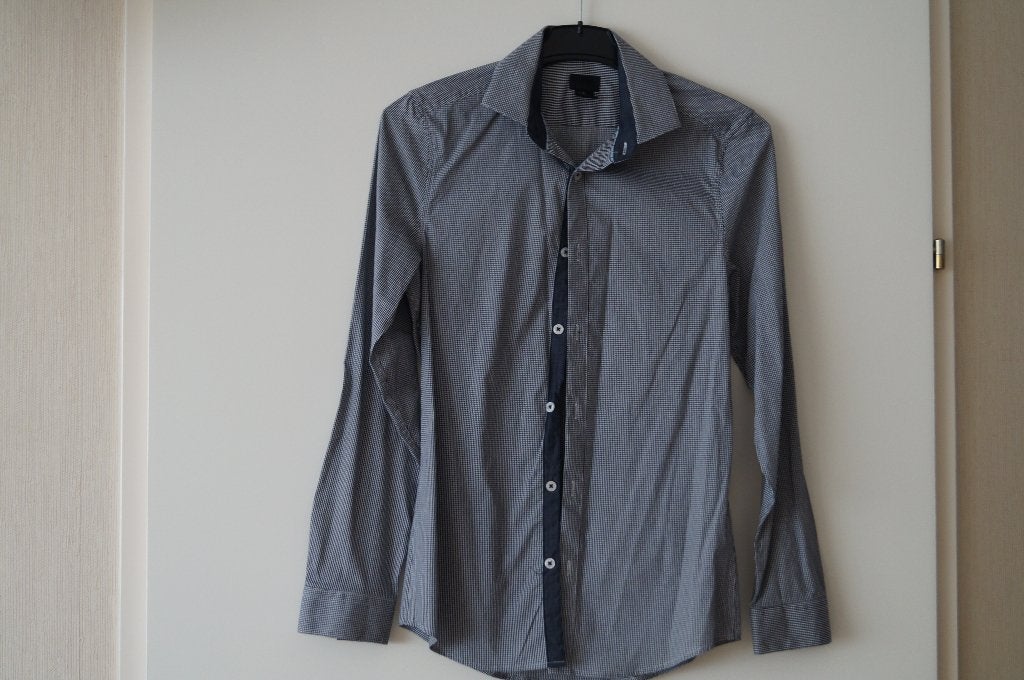 Geruit getailleerd overhemd, Ophalen of Verzenden, Zo goed als nieuw, Jongen, Overhemd of Blouse