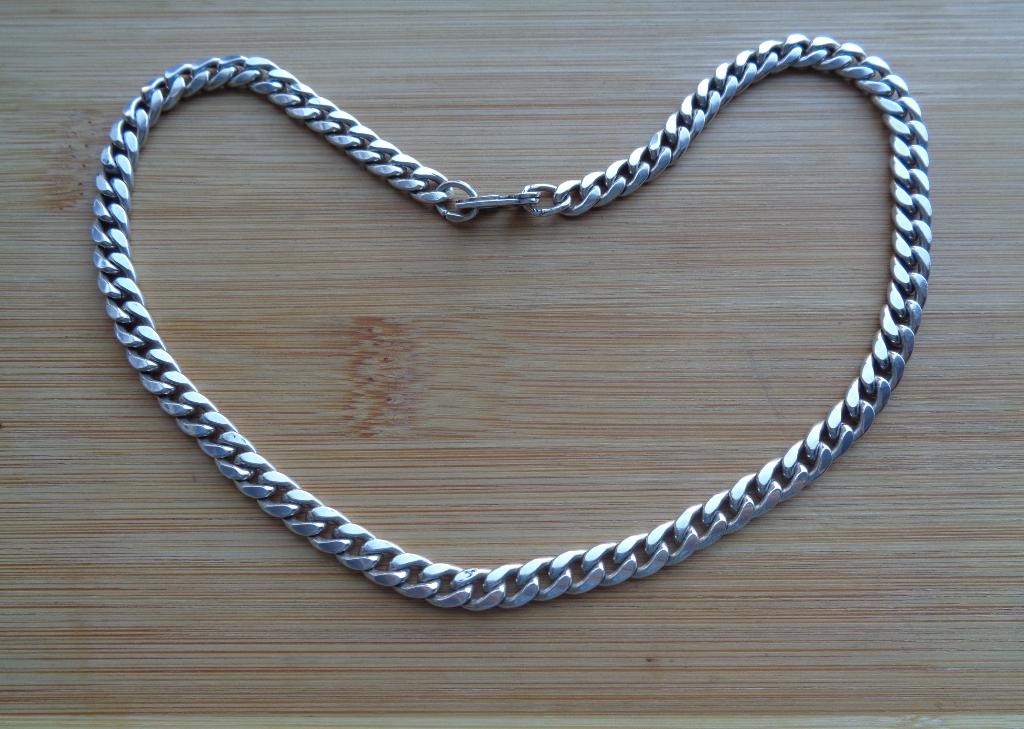 zilveren royale gourmet ketting met klauw sluiting [869], Verzenden, Zo goed als nieuw, Zilver, Zilver