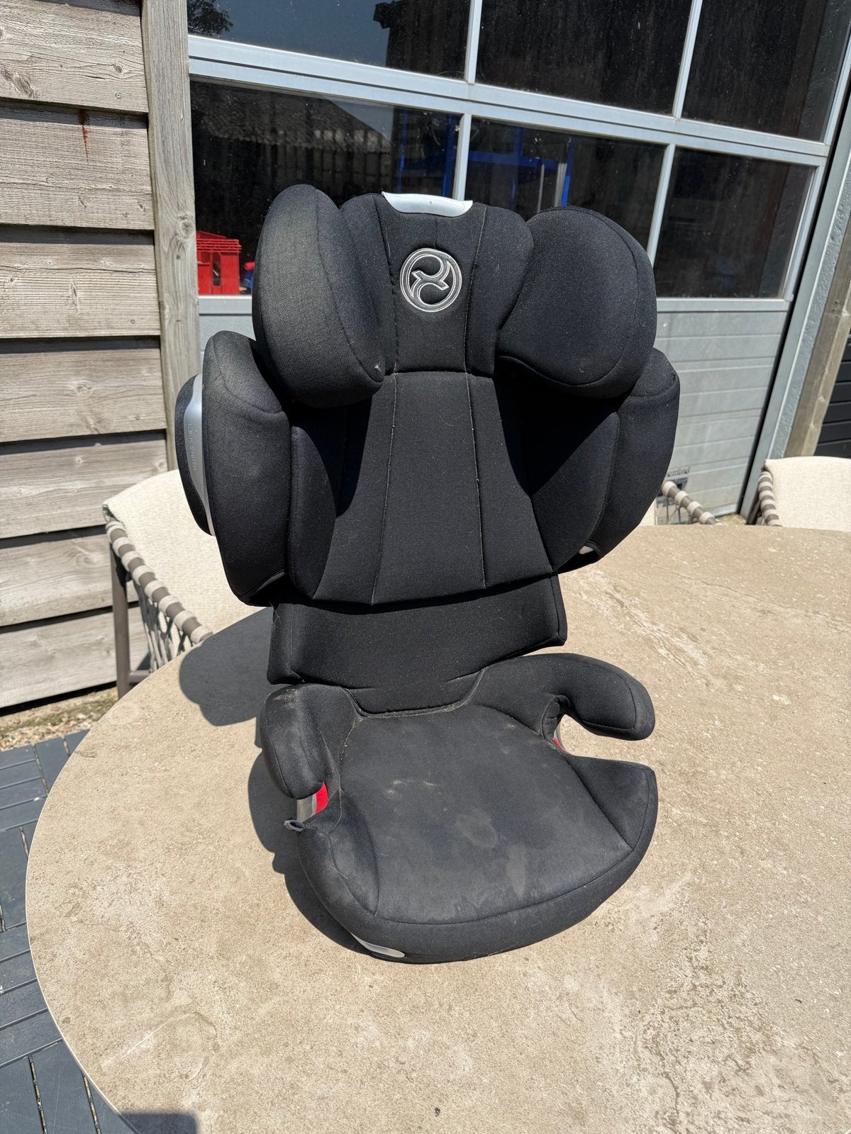 Cybex Solution Q2-Fix autostoel - Zwart, Gebruikt, 15 t/m 36 kg, Verstelbare rugleuning, Isofix