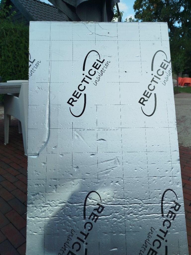PIR-Isolatieplaten v. Recticel (verschillende diktes), Ophalen, Dakisolatie, Gebruikt, 12 cm of meer