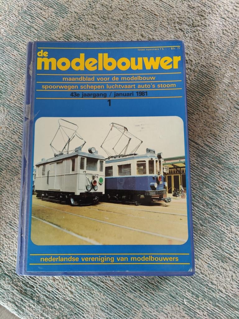De Modelbouwer - Jaargang 1961 - Modelbouw Tijdschrift, Boeken, Ophalen of Verzenden, Gelezen, Overige typen