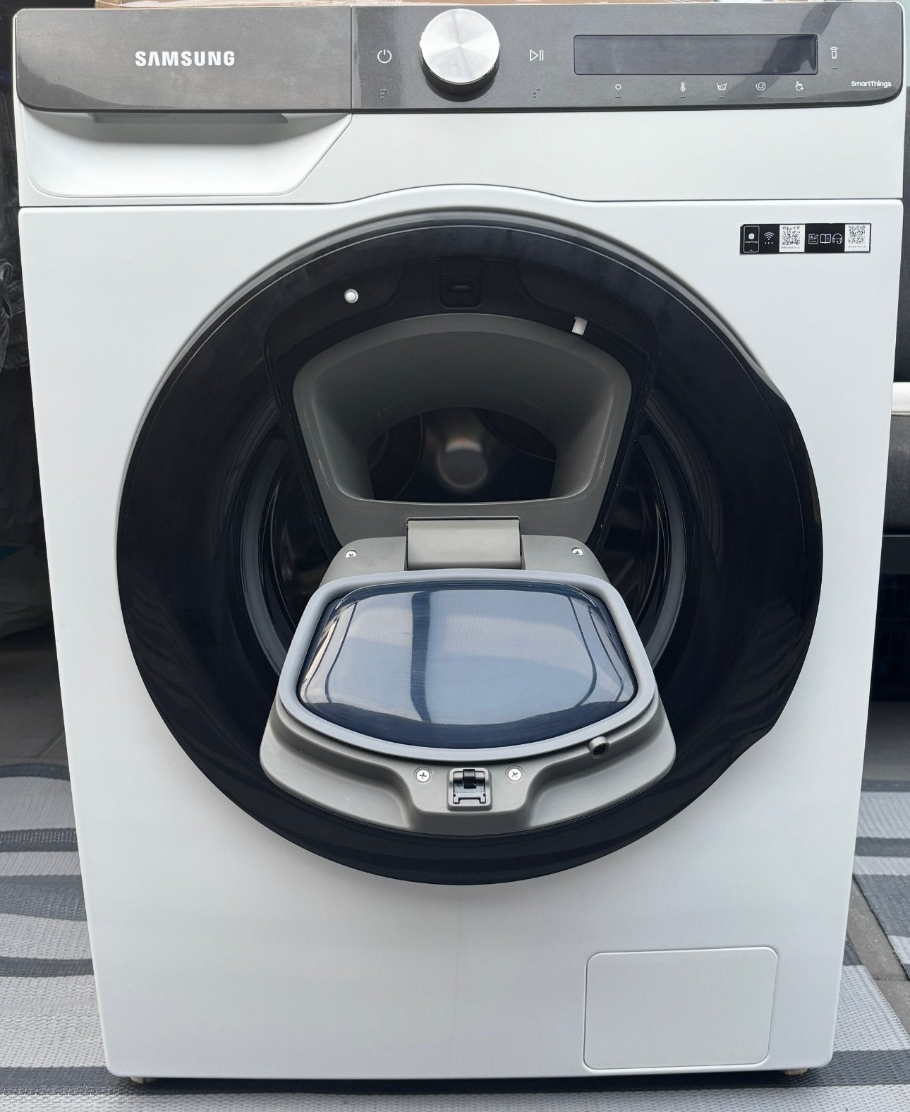 Samsung wasmachine A, Ophalen, 1200 tot 1600 toeren, Gebruikt, 8 tot 10 kg