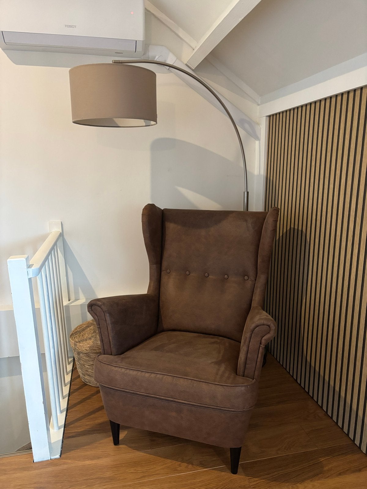 IKEA STRANDMON fauteuil, Huis en Inrichting, Ophalen, Gebruikt, Klassiek, 75 tot 100 cm