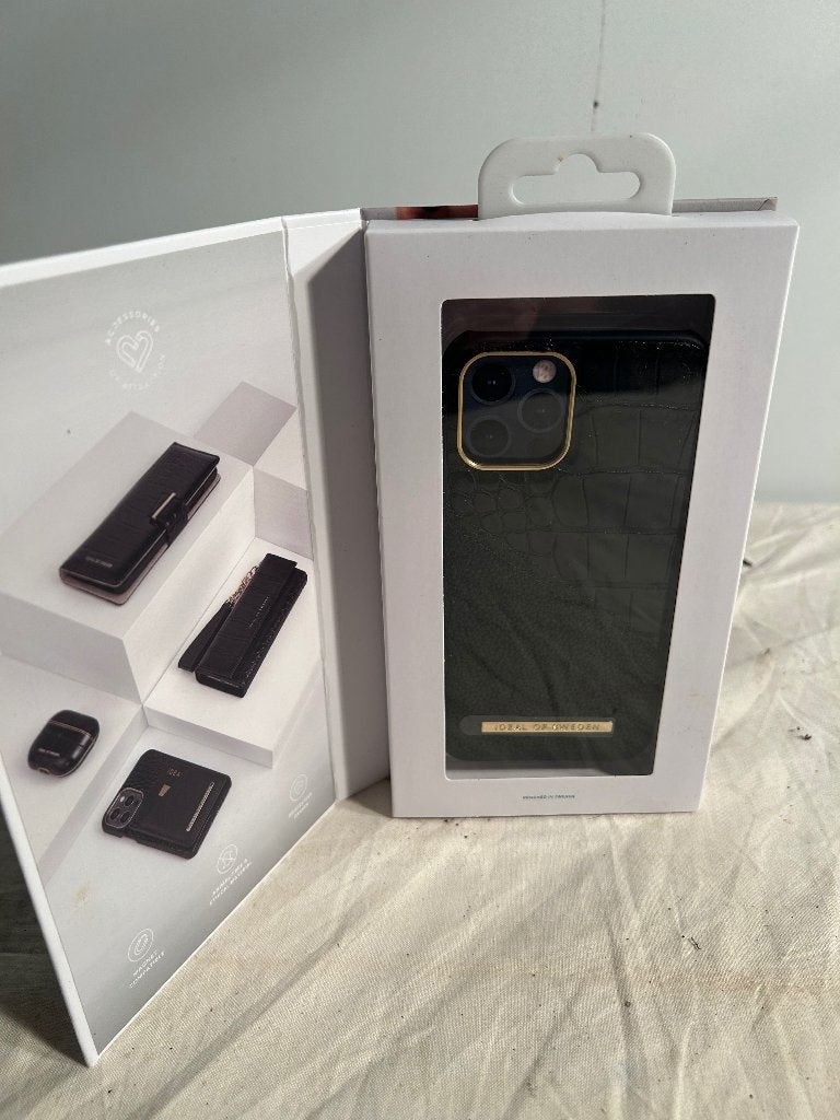 Iphone hoesje, Telecommunicatie, Ophalen, Zwart, Nieuw, Leer