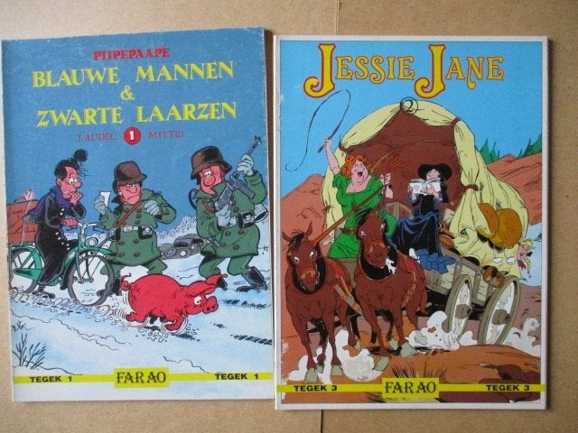 w0299 tegek 7x, Boeken, Eén stripboek, Ophalen, Gelezen