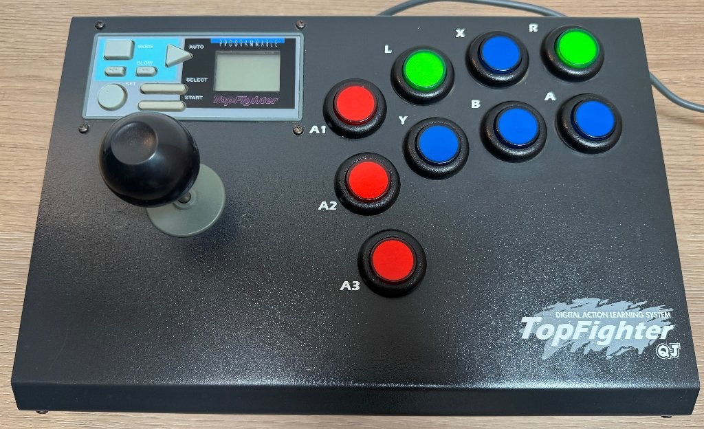 TopFighter QJ (SV-338) | Arcade Joystick | SNES, Avontuur en Actie, Gebruikt, Verzenden, 1 speler