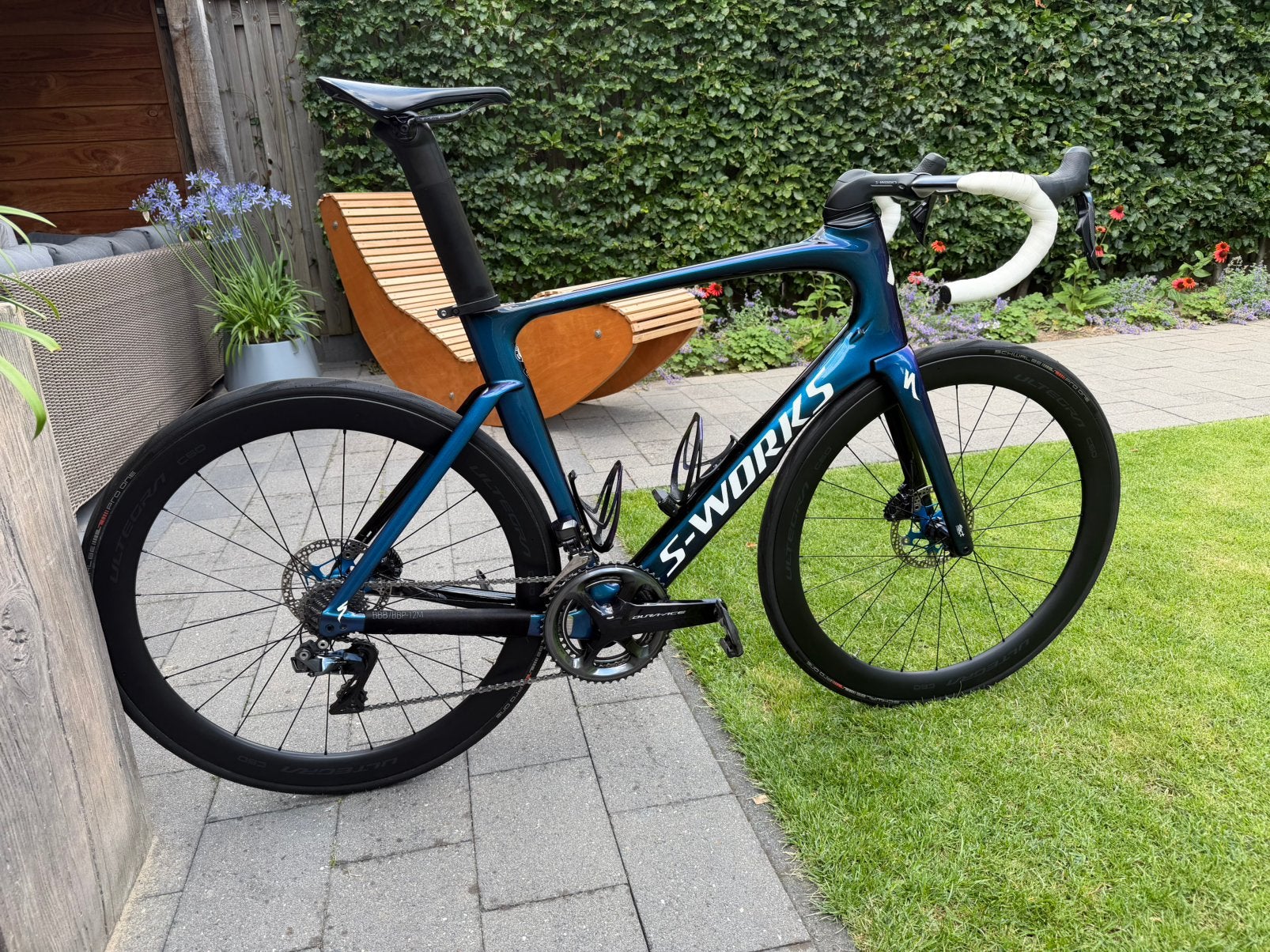 S-WORKS Venge Disc Dura-Ace DI2 maat 58, Fietsen en Brommers, Fietsen | Racefietsen, 28 inch, Carbon, Zo goed als nieuw, 57 tot 61 cm
