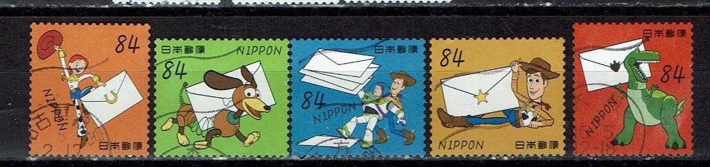 postzegels Japan Toy Story  (2022), Ophalen of Verzenden, Gestempeld, Oost-Azië