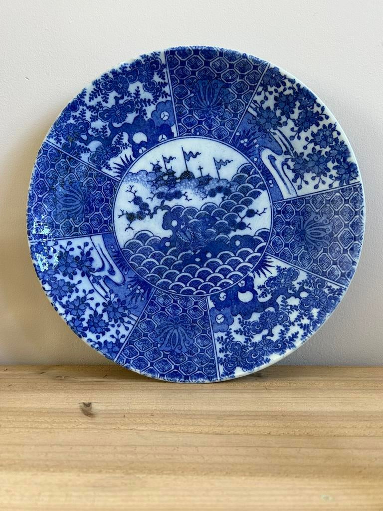 6 grote zeldzame borden, Antiek en Kunst, Ophalen of Verzenden