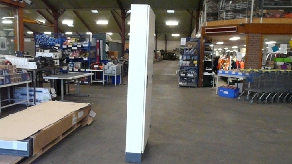 Stalen Electra kast 800 x 1980 x 230 mm en 200 mm diep, Ophalen, Nieuw