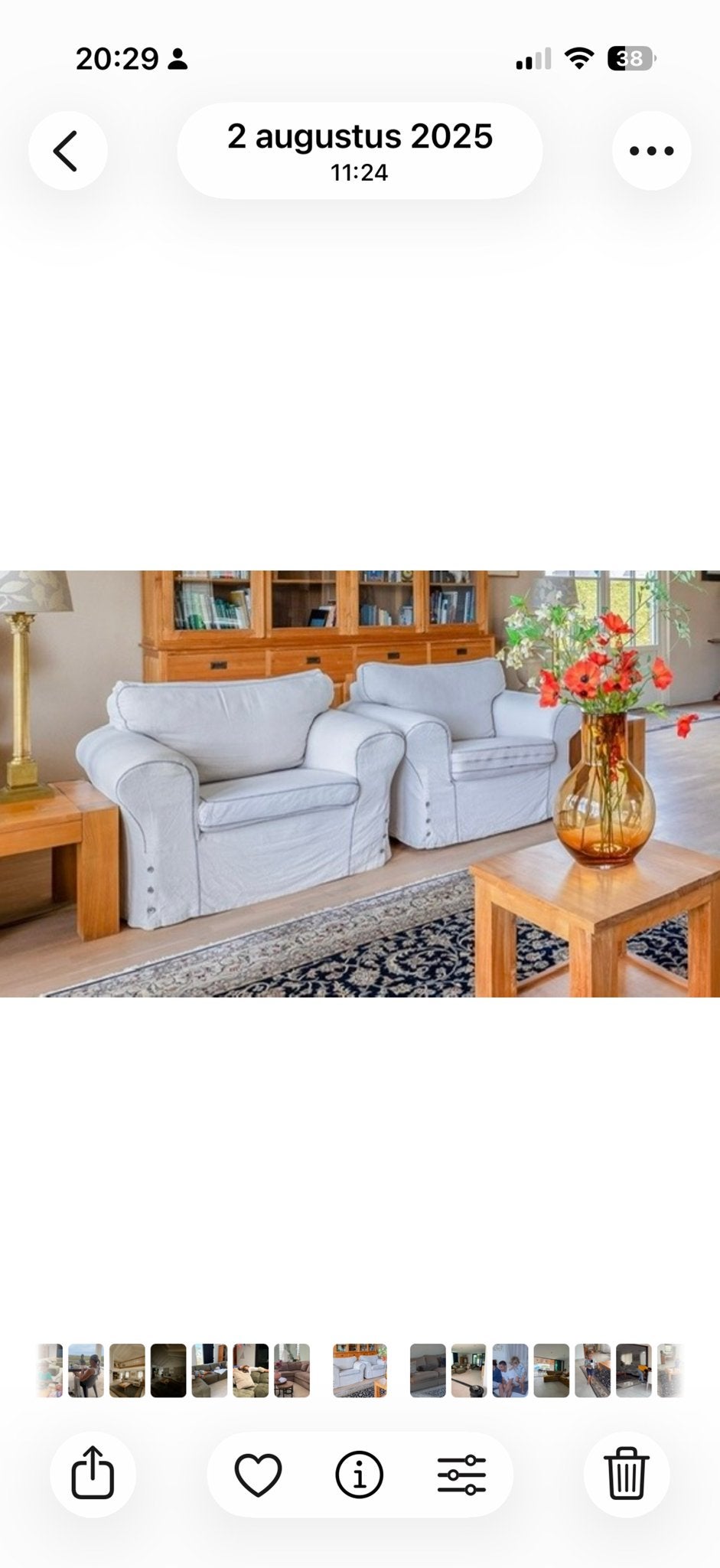 Twee comfortabele Ikea Ektrop fauteuils - Doe een bod., Ophalen of Verzenden, Gebruikt, Stof, 75 tot 100 cm