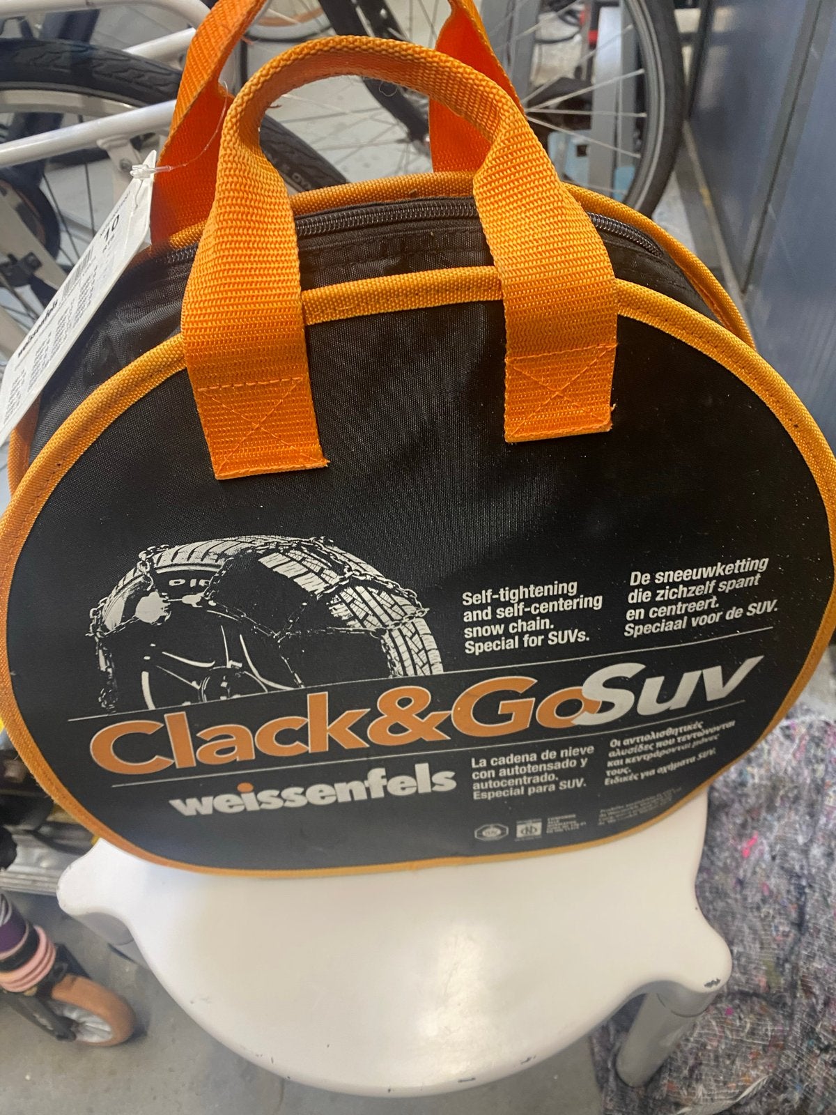 Weissenfels Clack & Go SUV sneeuwkettingen (1x gebruikt), Ophalen of Verzenden, Gebruikt