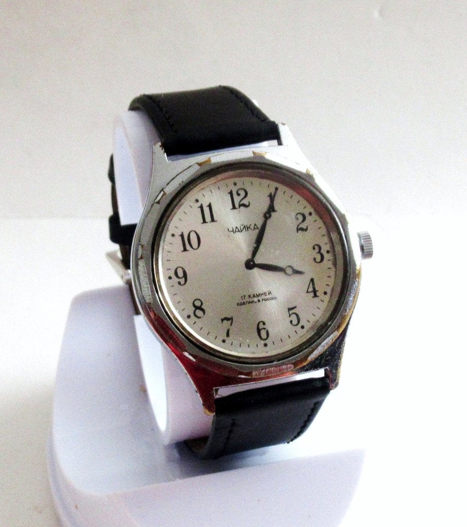 CHAIKA Vintage mechanisch horloge van de jaren 90., Ophalen of Verzenden