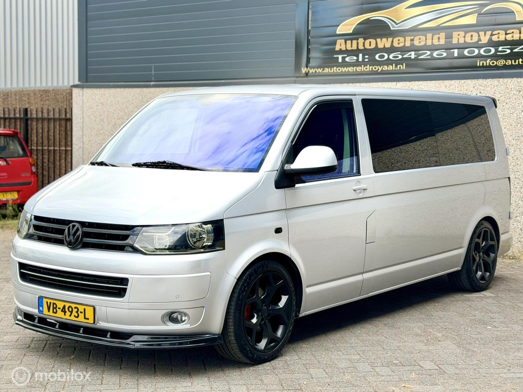 Dikke Transporter T5 2.0TDI*DSG*5PRS*LANG*, Auto's, Automaat, Euro 5, Gebruikt, Zwart