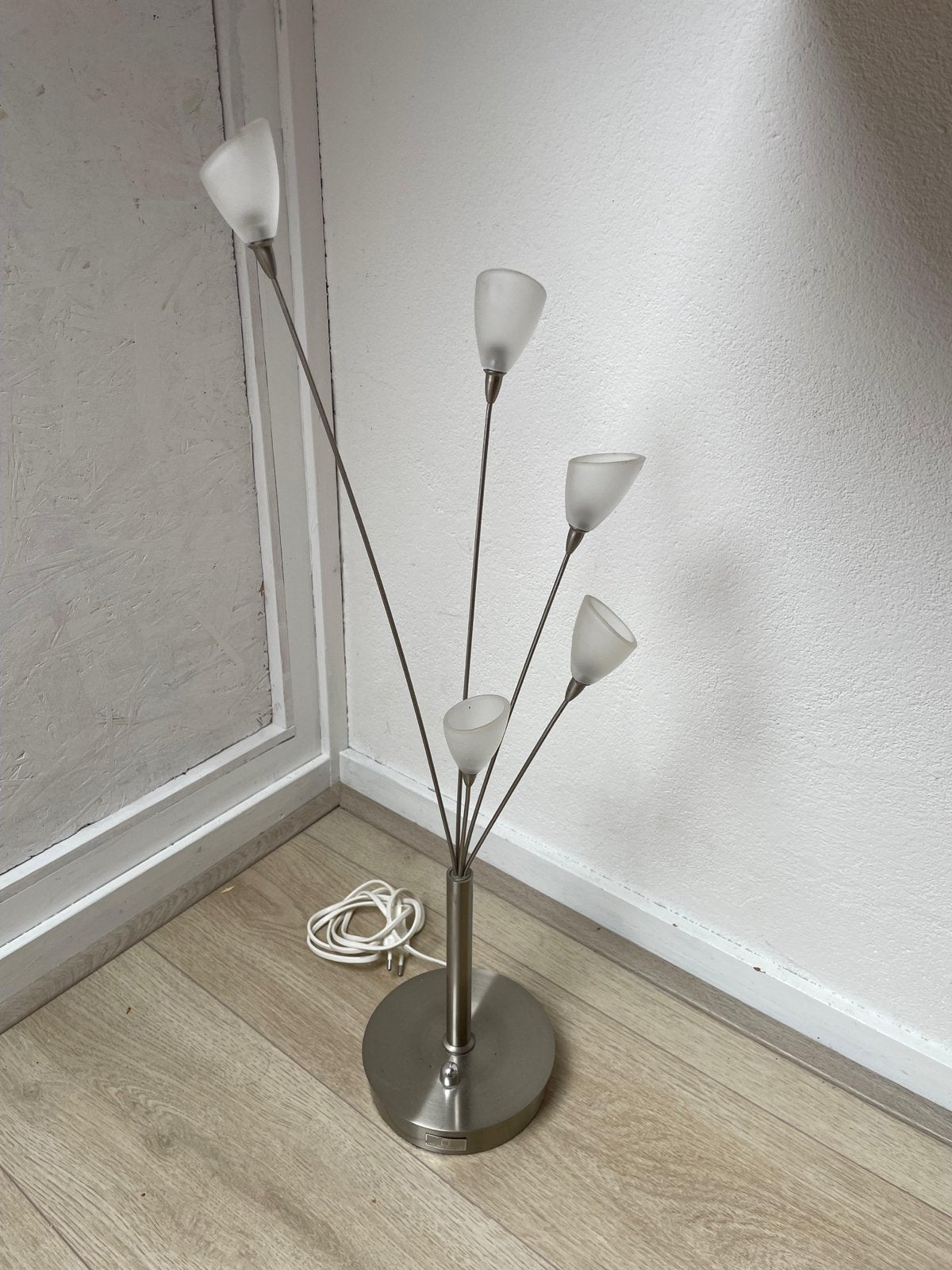 Jan des Bouvrie tafel lamp met 5 lichtpunten, Ophalen, Gebruikt, Overige fittingen, Minder dan 100 cm