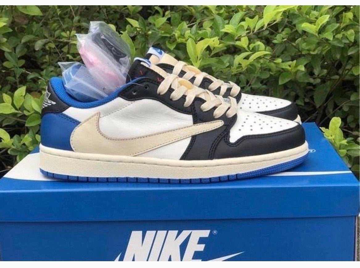 Nike Air Jordan 1 Low Travis Scott Fragment, Kleding | Heren, Ophalen of Verzenden, Nieuw, Overige kleuren, Sneakers of Gympen