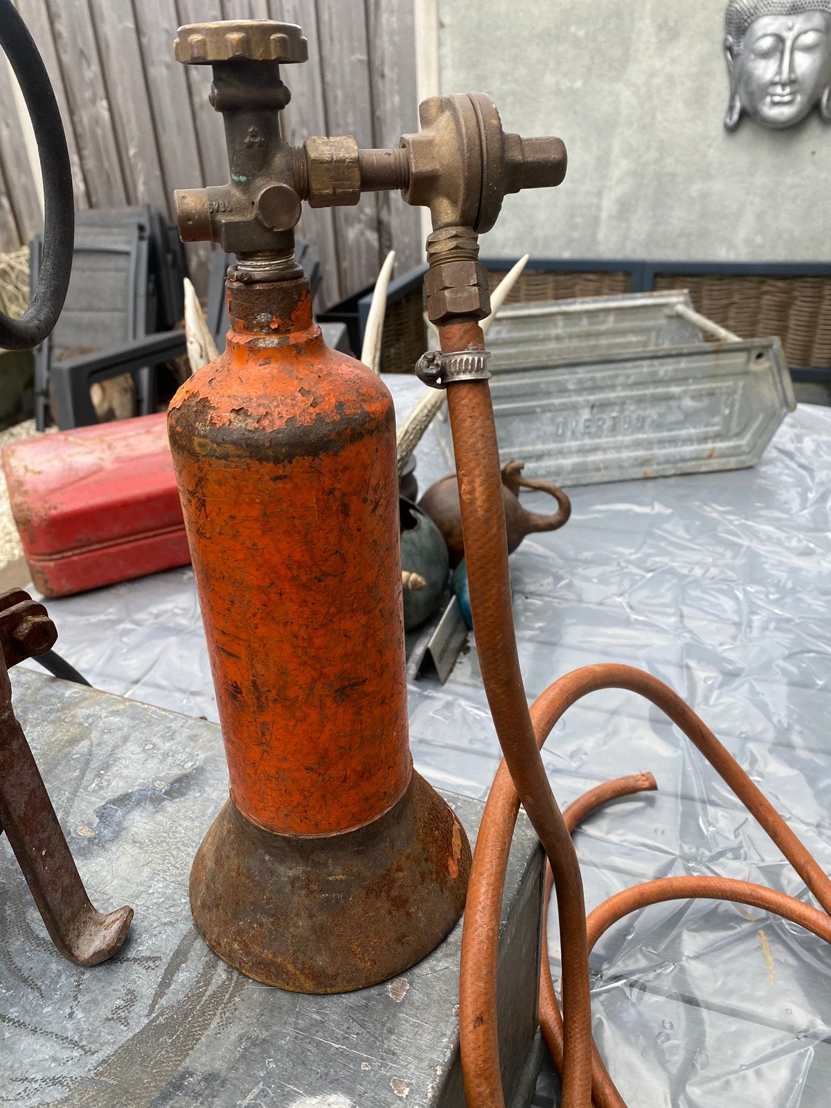 Gasfles, Ophalen of Verzenden