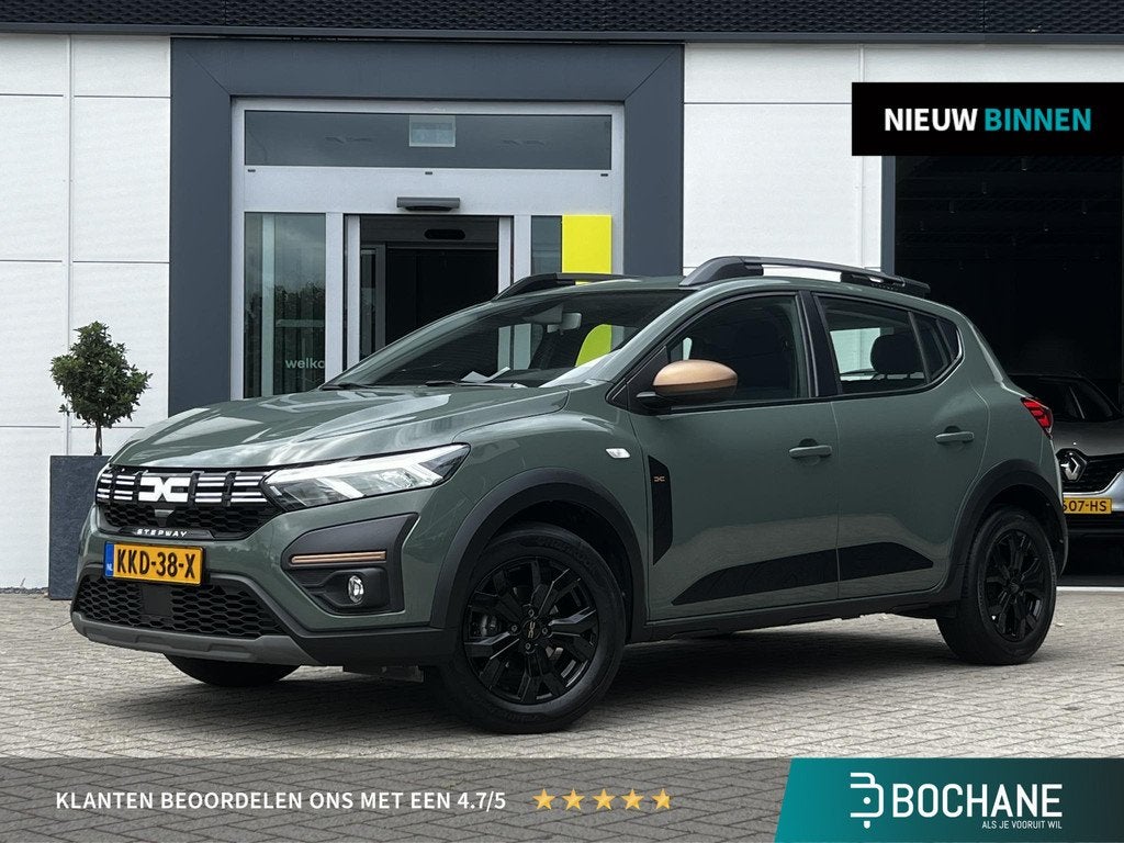 Dacia Sandero Stepway 1.0 TCe 90 Extreme | Automaat | Schuif, Auto's, Dacia, Stof, Met garantie (alle), 91 pk, 3 cilinders