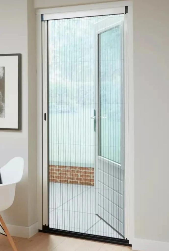 Bruynzeel Plissé Hordeur 715x1960mm RAL 9060 - Nieuw!, Ophalen, Nieuw, Hordeur, 200 tot 215 cm