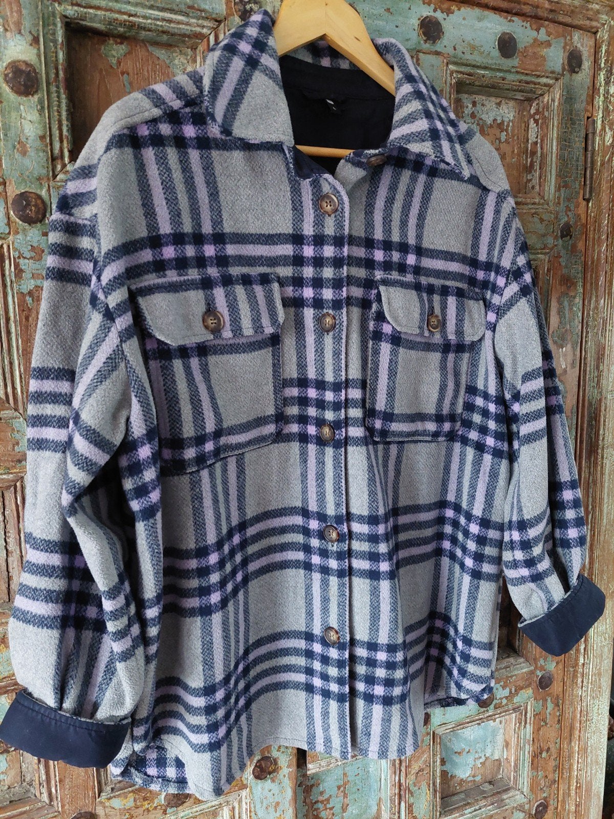 Hema geruit dames blouse in prima staat - Maat L, Hema, Ophalen of Verzenden, Zo goed als nieuw, Maat 38/40 (M)