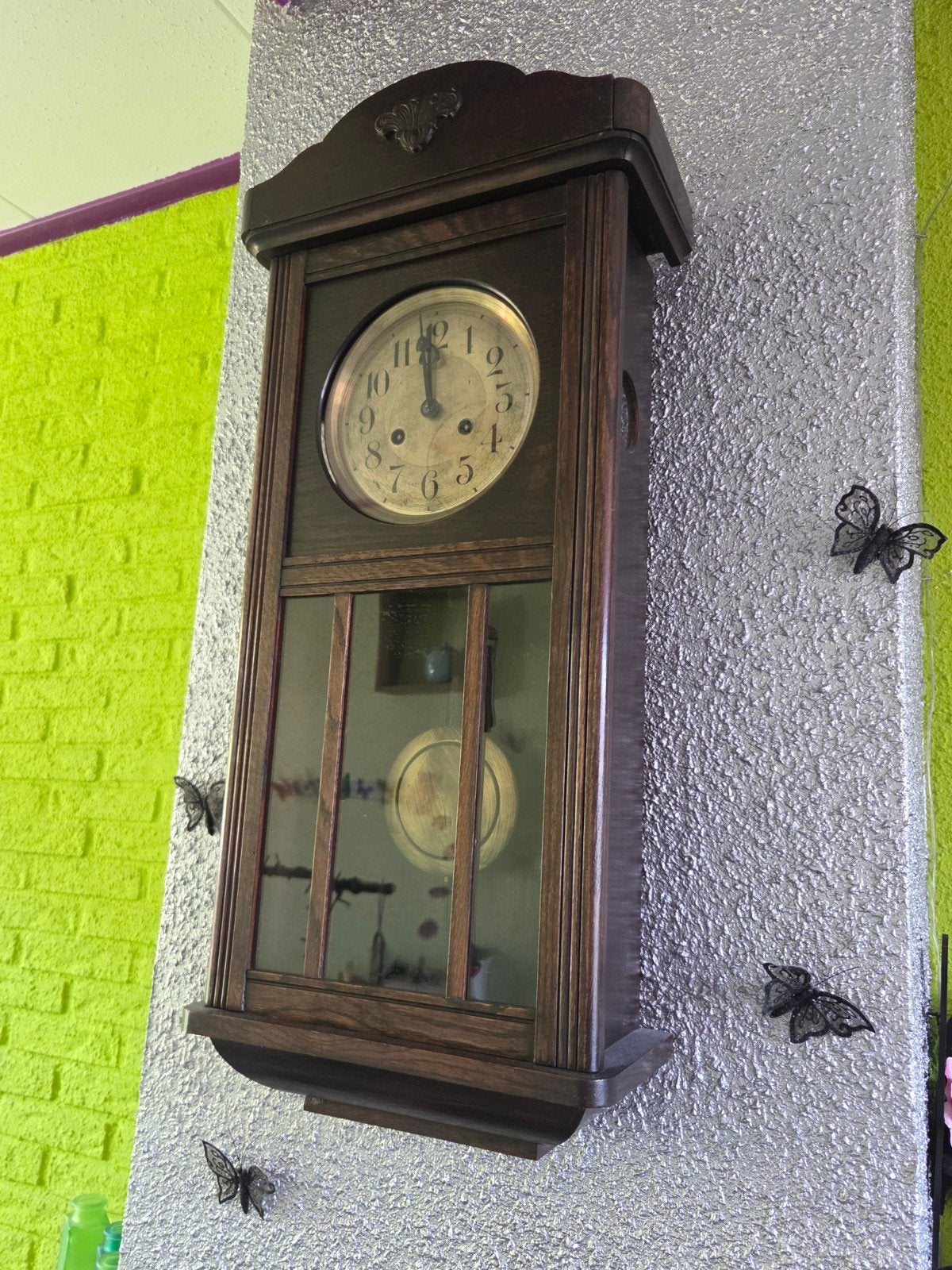 Antieke klok, Ophalen