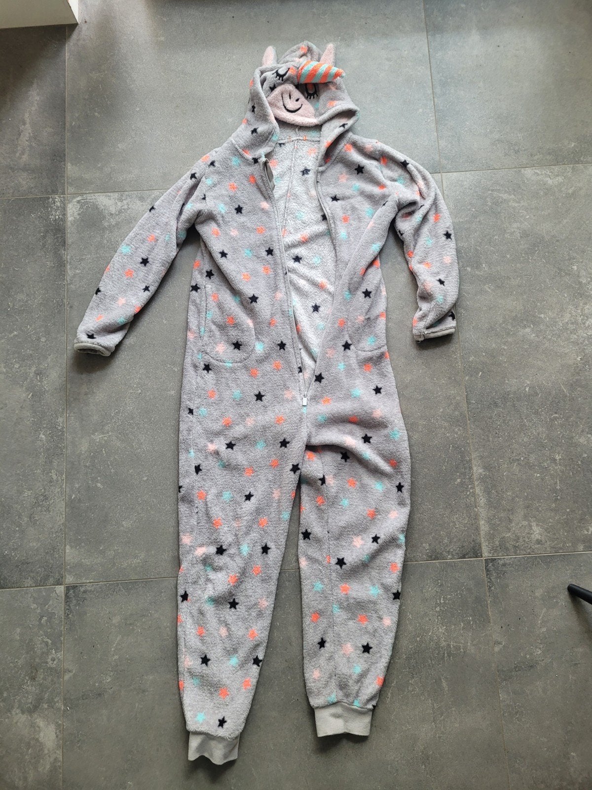 Leuke eenhoorn pyjama/onesie voor kinderen, Kinderen en Baby's, Kinderkleding | Overige, Ophalen of Verzenden, Gebruikt, Hema