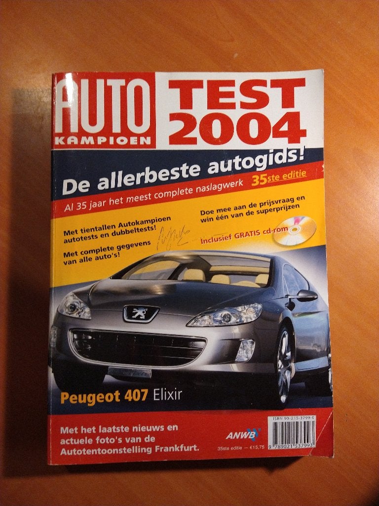 Autokampioen Test 2004, Boeken, Auto's | Boeken, Ophalen of Verzenden, Nieuw, Overige merken