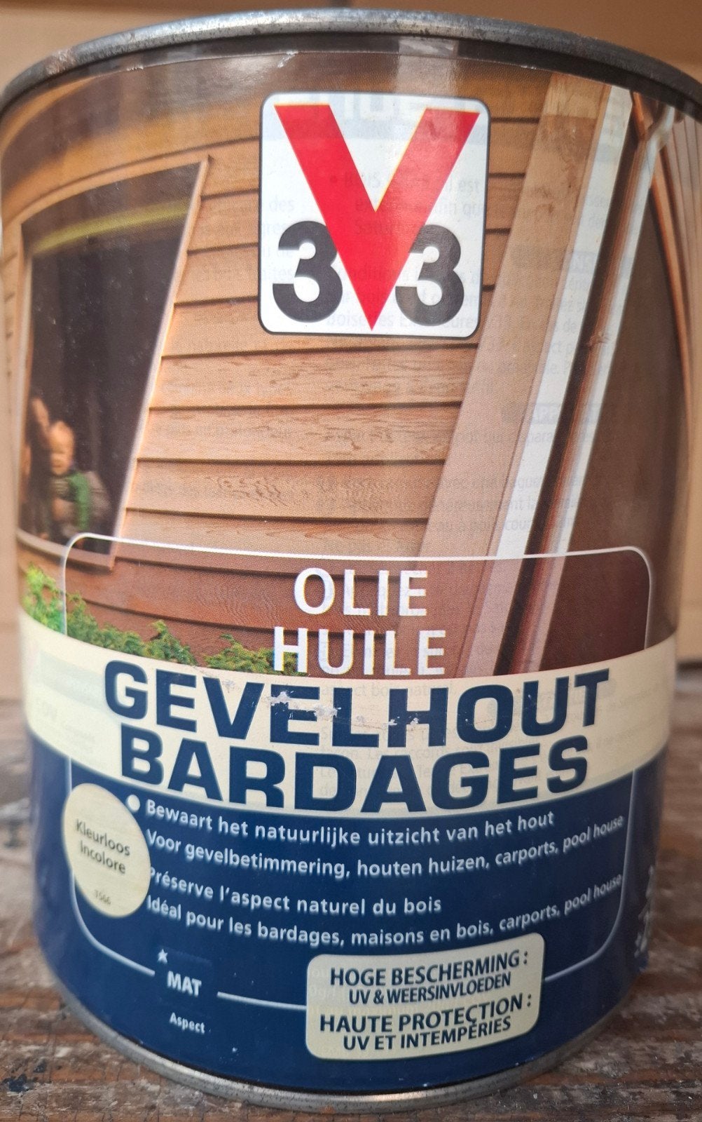 V33 Tuinhout olie nieuw, Ophalen of Verzenden, Nieuw, Beits