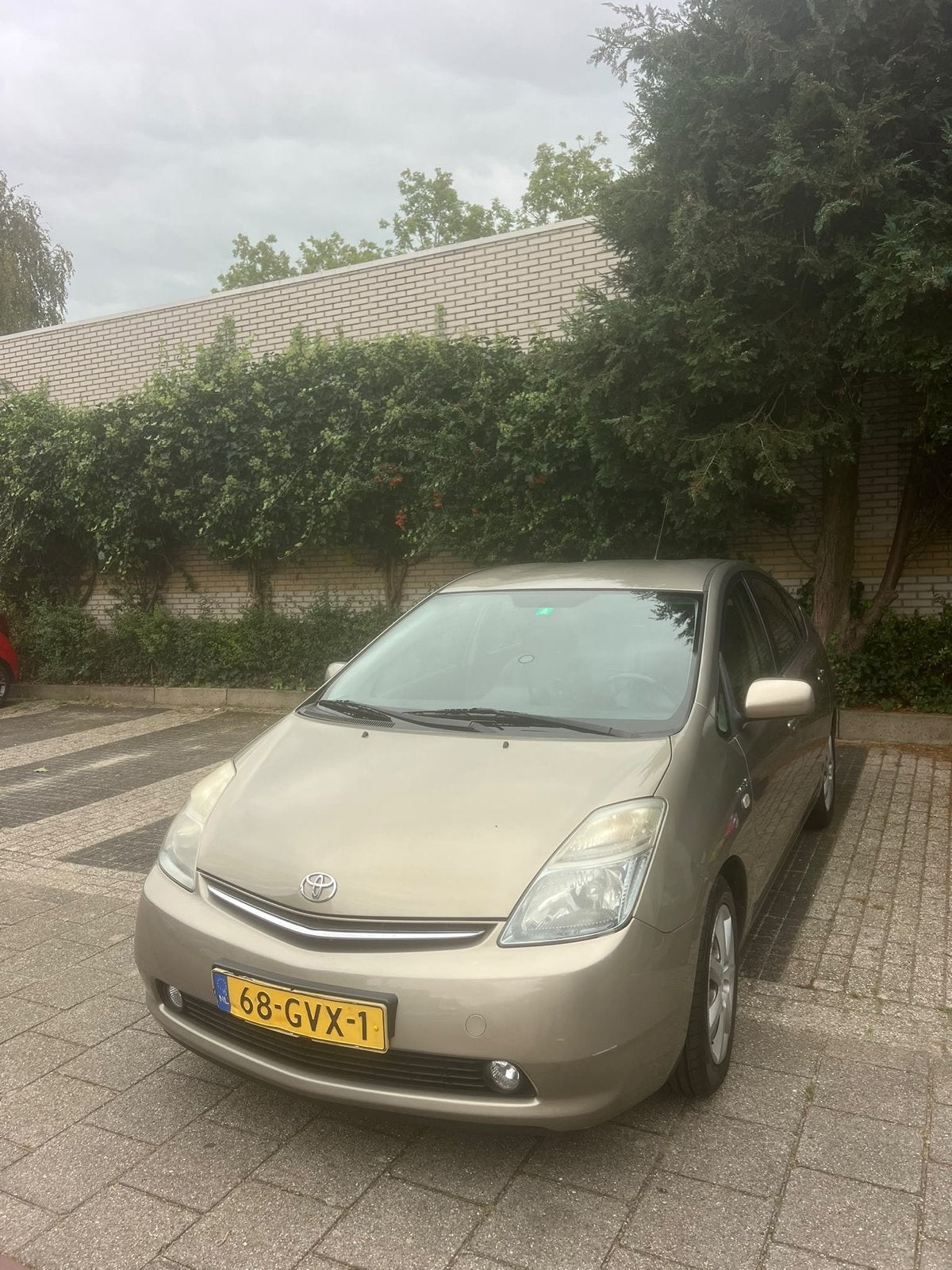 Toyota Prius 1.5 HSD 2008 Beige bussines tech, Auto's, 1497 cc, Zwart, 4 cilinders, Prius