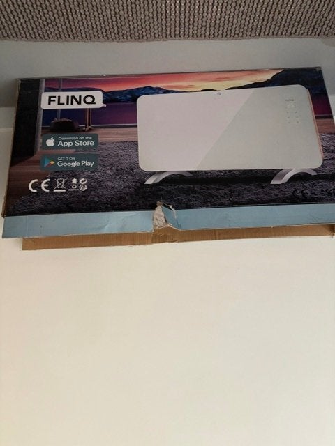 Flinq Smart panel heater, Doe-het-zelf en Verbouw, 30 tot 80 cm, Ophalen of Verzenden, 60 tot 150 cm, 800 watt of meer