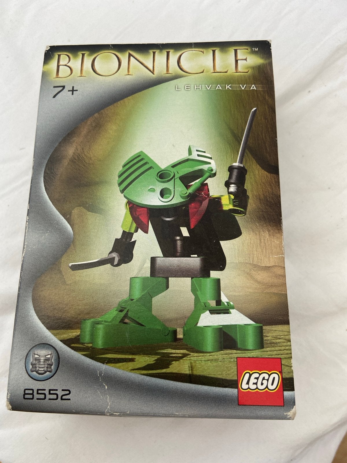 Lego Bionicle Lehvak Va 8552 - Complete set met doos, Gebruikt, Bionicle, Lego, Ophalen of Verzenden