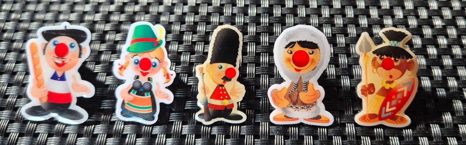 5 Efteling pins - De wereld van Jokie (complete set), Ophalen of Verzenden, Button of Speldje