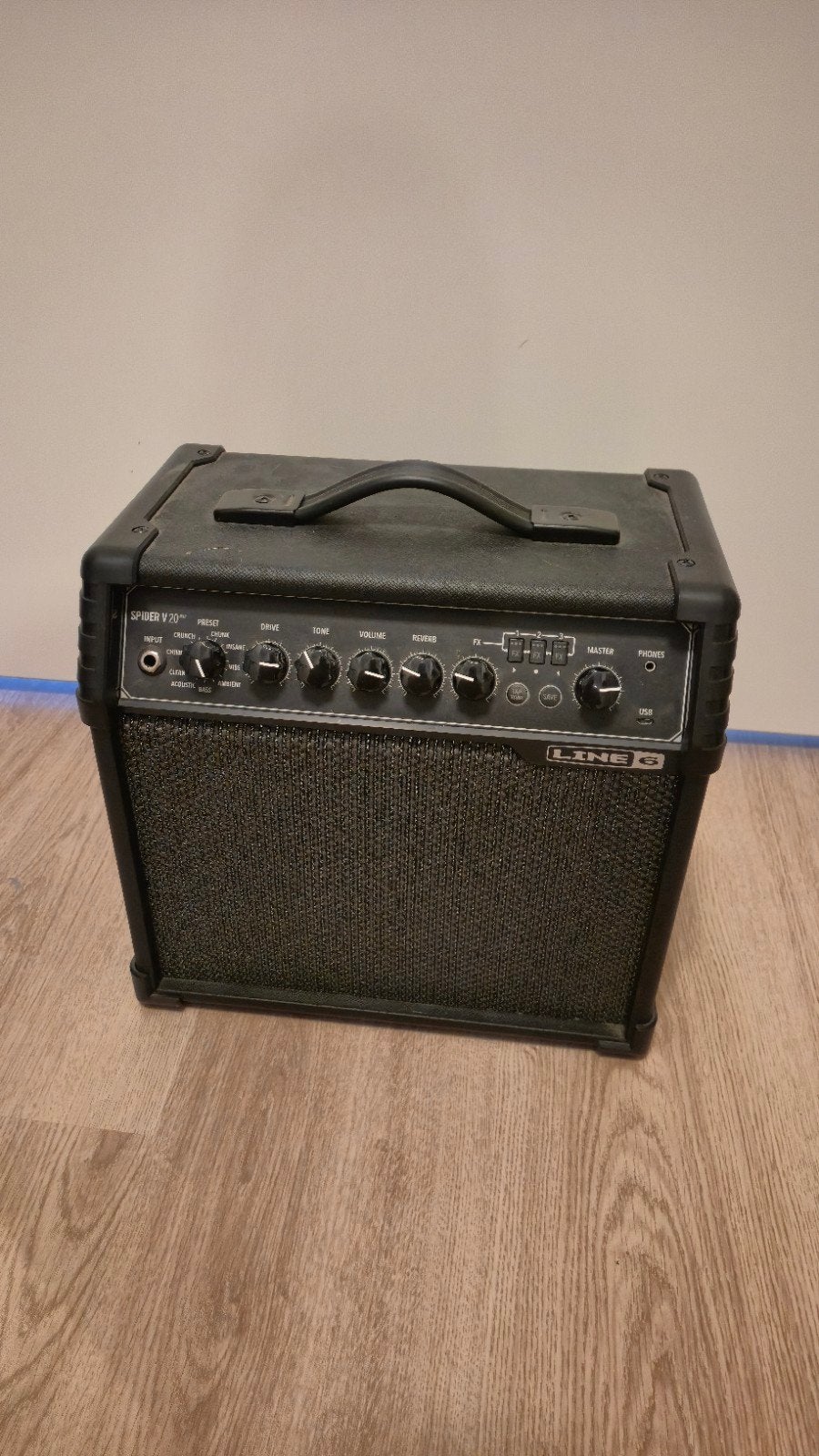Line6 Spider V 20 Gitaarversterker, Muziek en Instrumenten, Versterkers | Bas en Gitaar, Ophalen, Zo goed als nieuw, Minder dan 50 watt