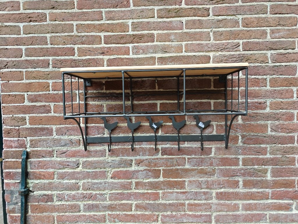 wand kapstok, Huis en Inrichting, Woonaccessoires | Kapstokken, Gebruikt, Onbekend, Onbekend, Metaal