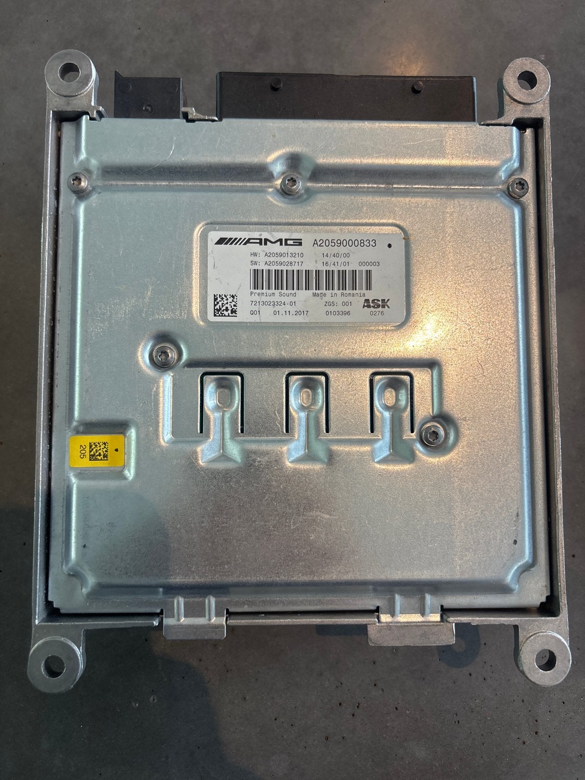Mercedes-Benz A2059000833 Originele Audioversterker, Ophalen of Verzenden, Gebruikt, Mercedes-Benz