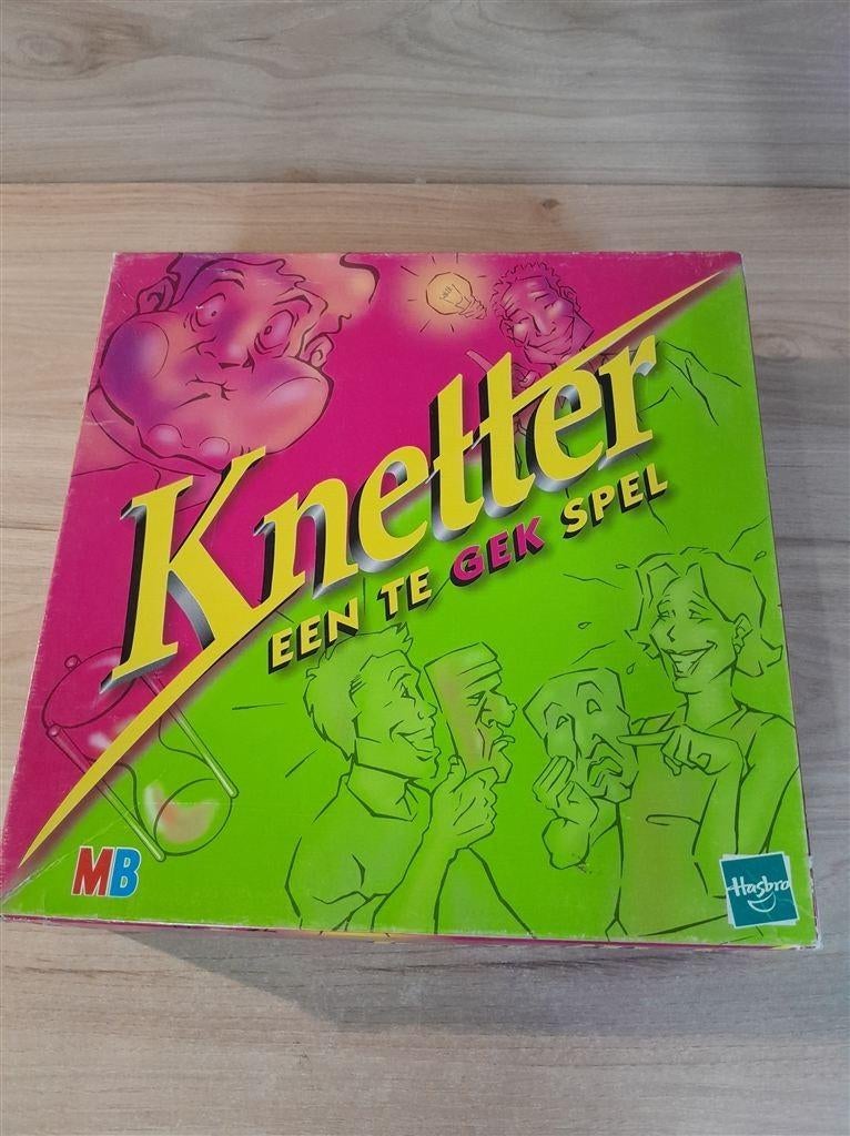Knetter een te gek spel - s5691, Hobby en Vrije tijd, Gezelschapsspellen | Bordspellen, Verzenden, Zo goed als nieuw