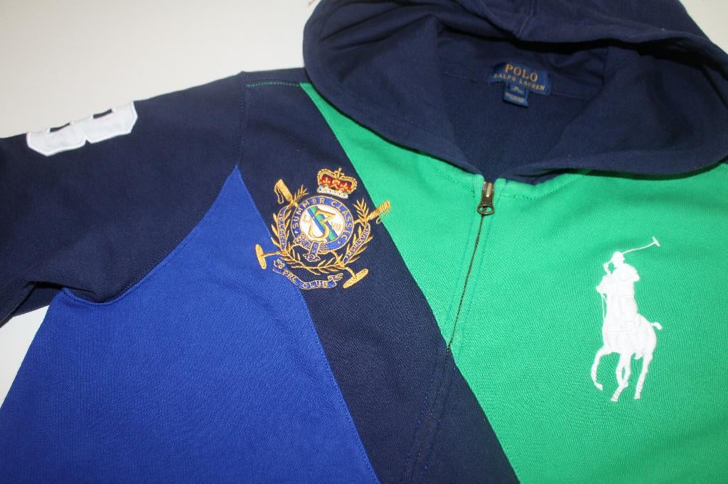 ZGAN Ralph Lauren vest sweater maat XL 18y-20 maat 176, Trui of Vest, Ophalen of Verzenden, Zo goed als nieuw, Jongen