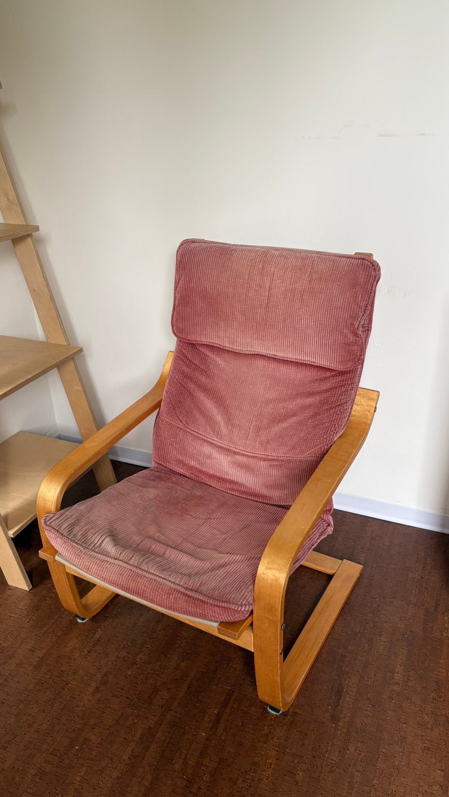 Ikea poang stoel oud roze, Ophalen, Gebruikt, Minder dan 75 cm, 50 tot 75 cm