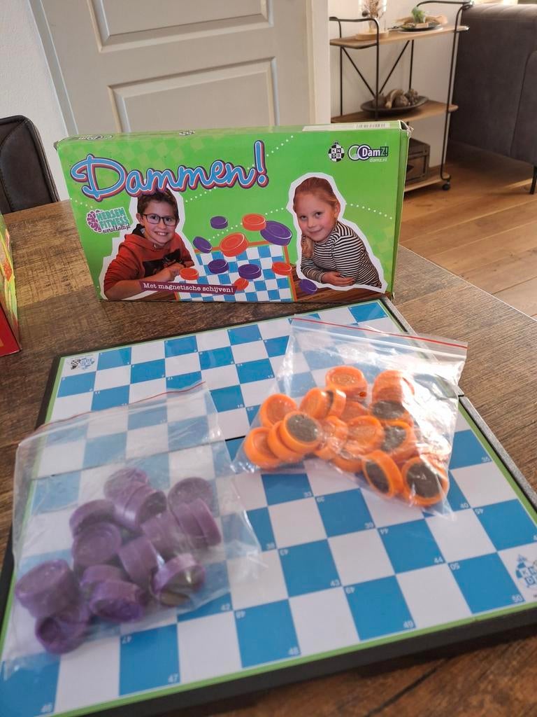 Magnetisch dammen, Ophalen of Verzenden